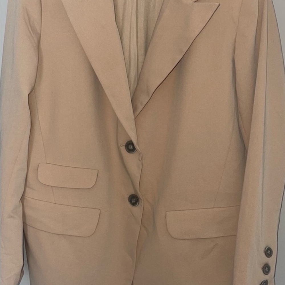 Free People We The Free Bowie Tan Blazer